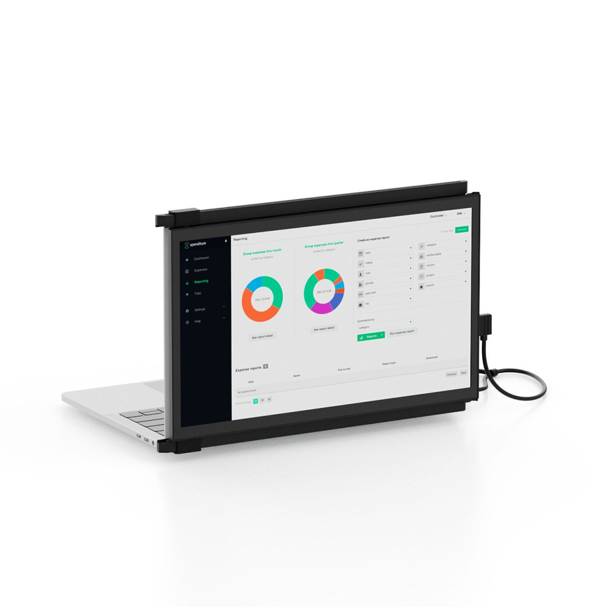 Mobile Pixels Duex Plus DS Portable Monitor 13.3" FHD 1920x1080 view 5