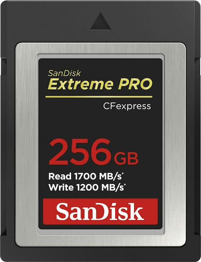 Sandisk Extreme Pro CFexpress 256GB Class 10 UHS-II 1700MB/s