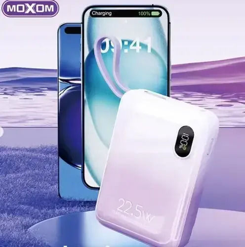 Moxom Mx-pb117 Power Bank 10000mAh 22.5W Purple view 3