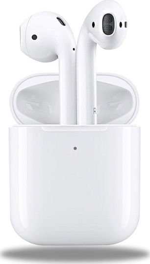 i200 Earbud Bluetooth Handsfree Earphones with Charging Case White view 2