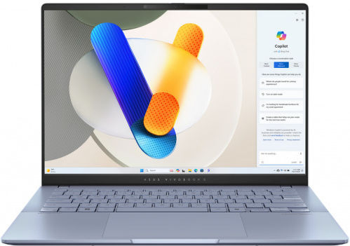 Asus Vivobook S 14 S5406SA-QD104X 14" OLED FHD+ (Ultra 5-226V/16GB/1TB SSD/W11 Pro) Mist Blue (US Keyboard) view 3