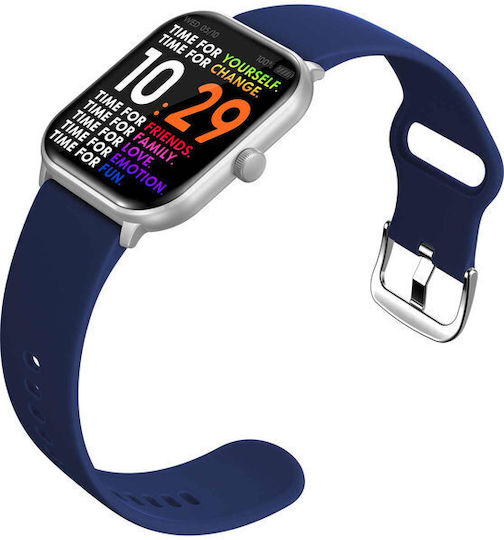 Ice Smart Silicone Strap Gift Set 38mm Smartwatch with Heart Rate Monitor (Black) vista 6