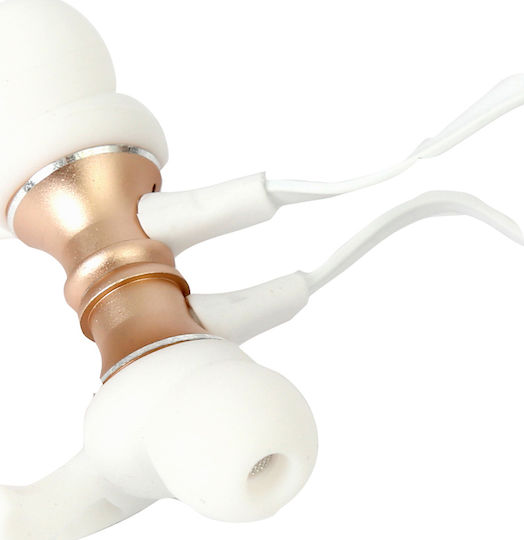 Platinet PM1060 In-ear Bluetooth Handsfree Earphones with Sweat Resistance Gold vista 4