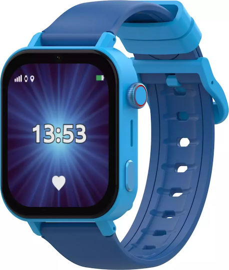 KiDiZ Premium SOS button Smartwatch with SIM (Blue) view 1