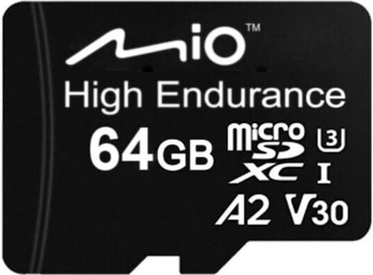 Mio microSDXC 64GB Class 10 100MB/s with Adapter view 1