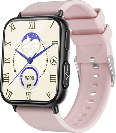 Tk10 1.91 Inch Ip68 Waterproof Silicone Band Smart Watch Supports Ai Medical Diagnosis Blood Oxygen Body Temperature Monitoring Pink view 1