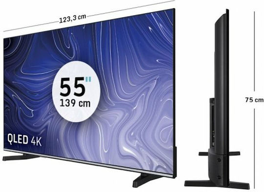 Nilait Smart Television 55" 4K UHD QLED NI-55UB8001SE HDR (2023) Ansicht 3