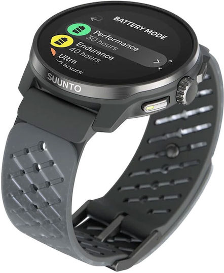 Suunto Race S Titanium 45mm Waterproof Smartwatch with Heart Rate Monitor (Graphite) view 4