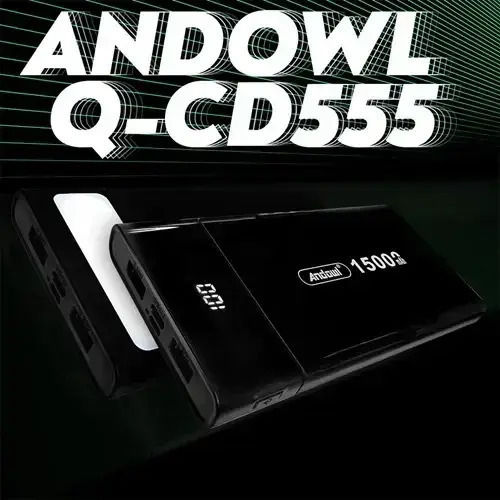 Andowl Q-CD555 Power Bank 15000mAh 5W Black view 4