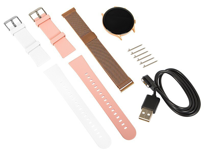 Blow X19 47mm Smartwatch with Heart Rate Monitor (Pink) view 7