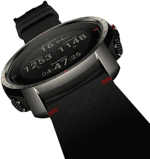 Polar Grit X Pro Waterproof Smartwatch with Heart Rate Monitor (Titan) view 4