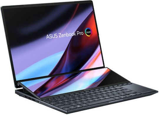 Asus ZenBook Pro 14 Duo UX8402ZE-M3050W 14.5" OLED Touchscreen 120Hz (i7-12700H/16GB/512GB SSD/GeForce RTX 3050 Ti/W11 Pro) (ES Keyboard)