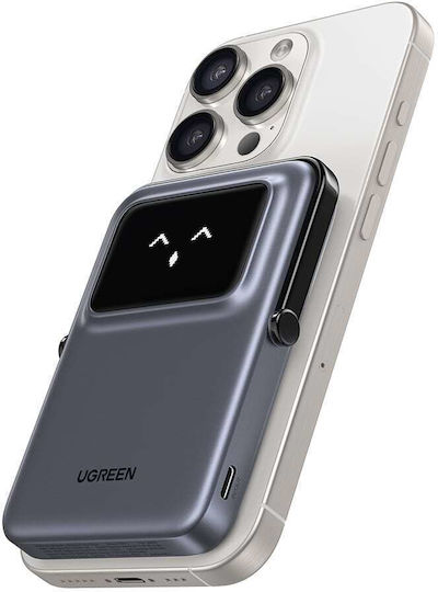Ugreen PB571 Power Bank 5000mAh 18W with USB-C Port Gray view 2