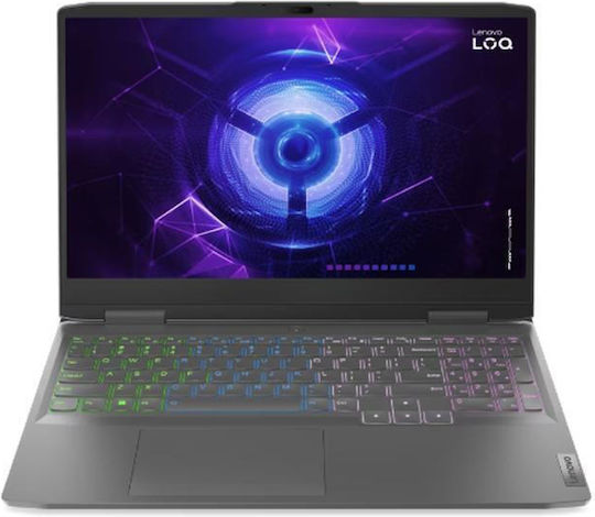 Lenovo LOQ 15IRH8 15.6" IPS FHD 144Hz (i5-12450H/16GB/512GB SSD/GeForce RTX 4050/No OS) Storm Grey (UK Keyboard) view 1