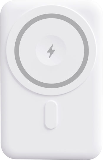 Yenkee YPB 501 MagSafe Power Bank 5000mAh 20W with USB-C Port White vue 3