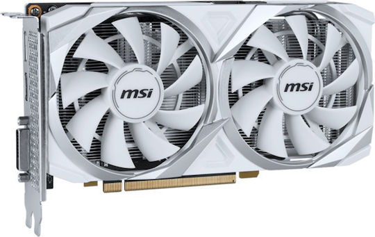 MSI GeForce RTX 3050 8GB GDDR6 Ventus 2X XS OC White Graphics Card vue 4