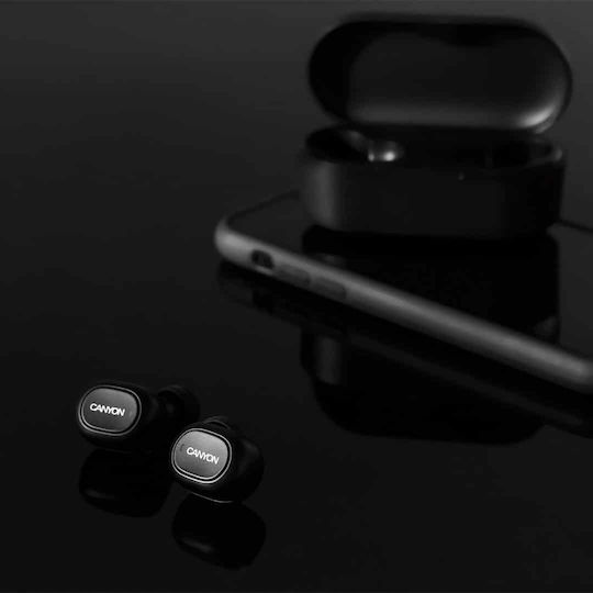 Canyon CND-TBTHS2B In-ear Bluetooth Handsfree Earphones with Charging Case Black view 8