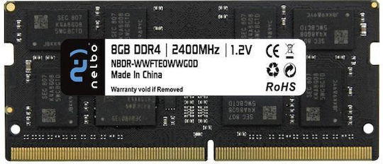 Nelbo DDR4 with Module 1x8GB and Speed 2400 for Laptop DB9LDGBBM view 2