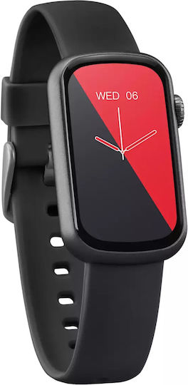 Garett Action Aluminium Waterproof Smartwatch with Heart Rate Monitor (Black) vue 3