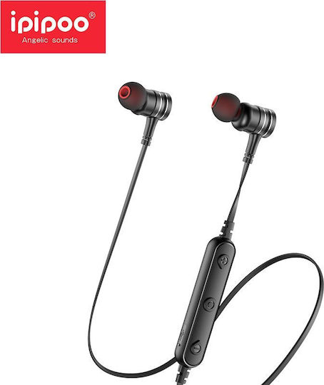 Ipipoo AP-5 In-ear Bluetooth Handsfree Earphones with Sweat Resistance Black view 1