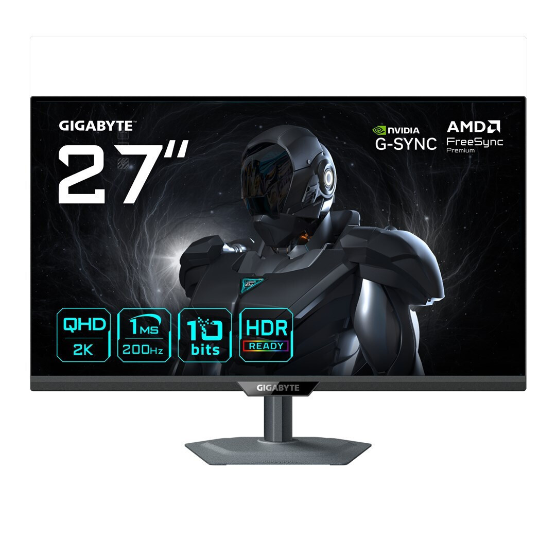 Gigabyte G27Q2 HDR Gaming Monitor 27" QHD 2560x1440 200Hz with Response Time 1ms GTG view 2