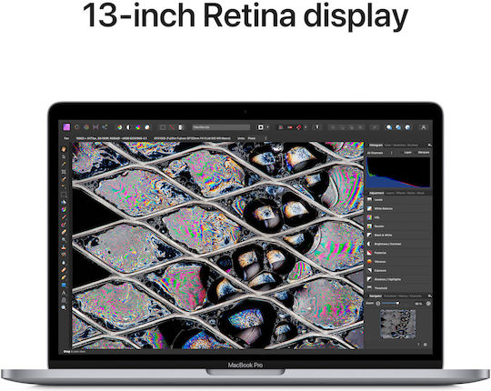 Apple MacBook Pro 13.3" (2022) QHD+ Retina Display (M2/24GB/1TB SSD) Space Grey (US Keyboard) view 4