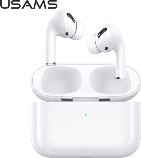 Usams US-YM001 In-ear Bluetooth Handsfree Earphones with Charging Case White view 6