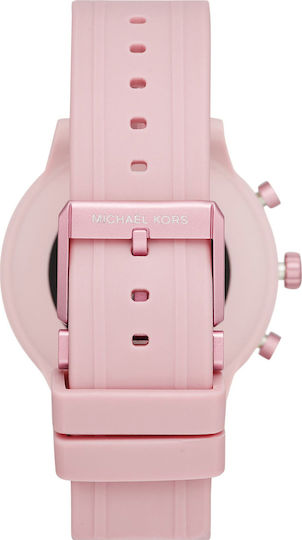 Michael Kors MKGO Stainless Steel 43mm Smartwatch (Pink) view 3