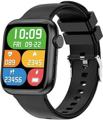 46mm Smartwatch with SIM and Heart Rate Monitor (Black)