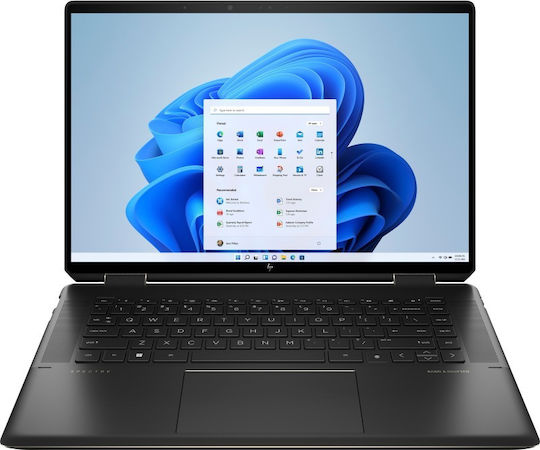 HP Spectre x360 16" UHD Touchscreen (i7-13700H/16GB/1TB SSD/W11 Pro) Nightfall Black (GR Keyboard)