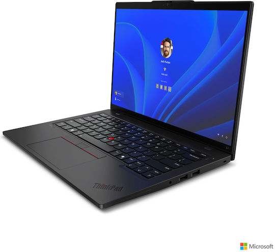 Lenovo ThinkPad L14 Gen 5 (AMD) 14" IPS FHD+ (Ryzen 5 Pro-7535U/16GB/512GB SSD/W11 Pro) Nano-SIM Card Slot (ES Keyboard) view 3
