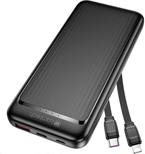 Lamtech Power Bank 10000mAh 22.5W with USB-A Port Black view 5