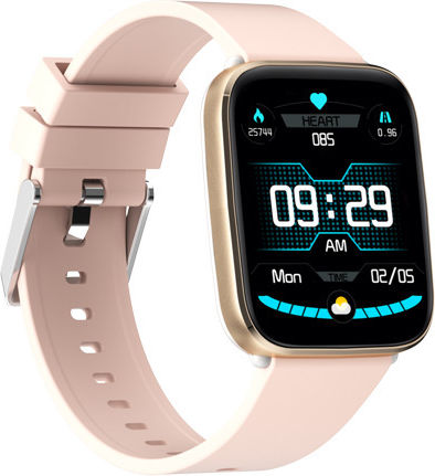 Radiant RAS10602 Smartwatch with Heart Rate Monitor (Rose Gold) view 2