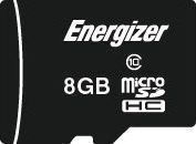Energizer microSDHC 8GB U1 High Speed 20MB/s with Adapter view 2