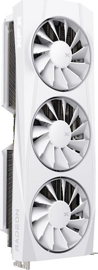 XFX Radeon RX 9070 XT 16GB GDDR6 Quicksilver White Magnetic Air Edition Graphics Card vue 2