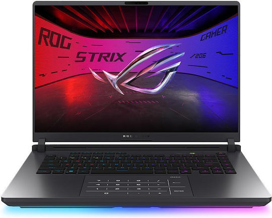 Asus ROG Strix G16 G615LW-S5048X 16" QHD+ 240Hz (Ultra 9-275HX/32GB/2.0TB SSD/GeForce RTX 5080/W11 Pro) Eclipse Gray (International English Keyboard) view 5
