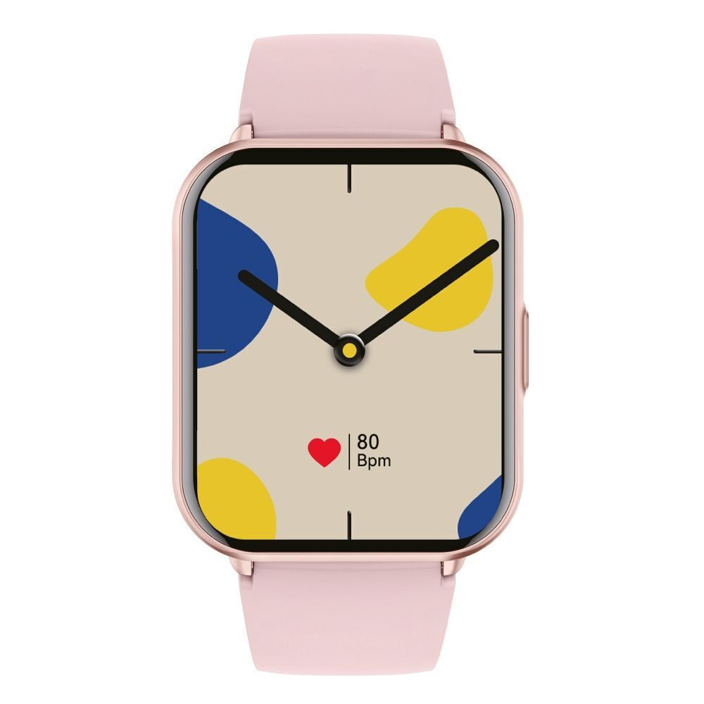 Titmo Smartwatch E-100 TFT Bluetooth Call Pink view 4