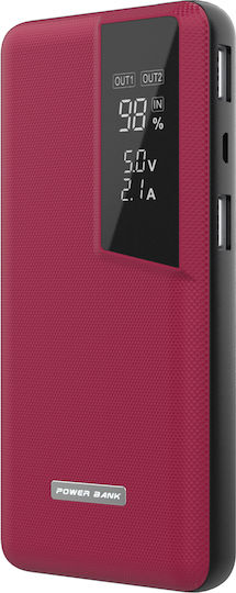Pwb-135 Power Bank 13000mAh Red view 1
