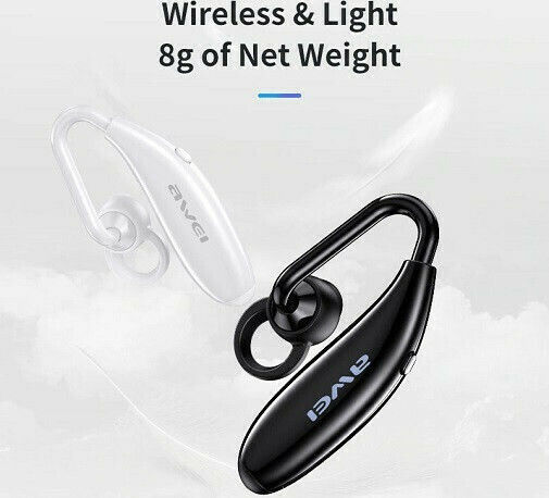 Awei N5 Business In-ear Bluetooth Handsfree Earphone Black view 9