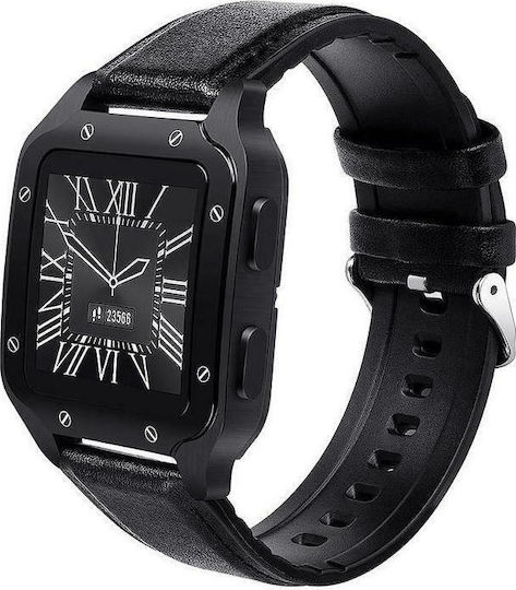 Colmi Land 2 Waterproof Smartwatch with Heart Rate Monitor (Black)
