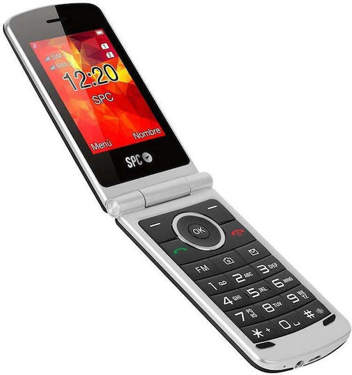 SPC Opal Dual SIM Mobile with Buttons Black view 4