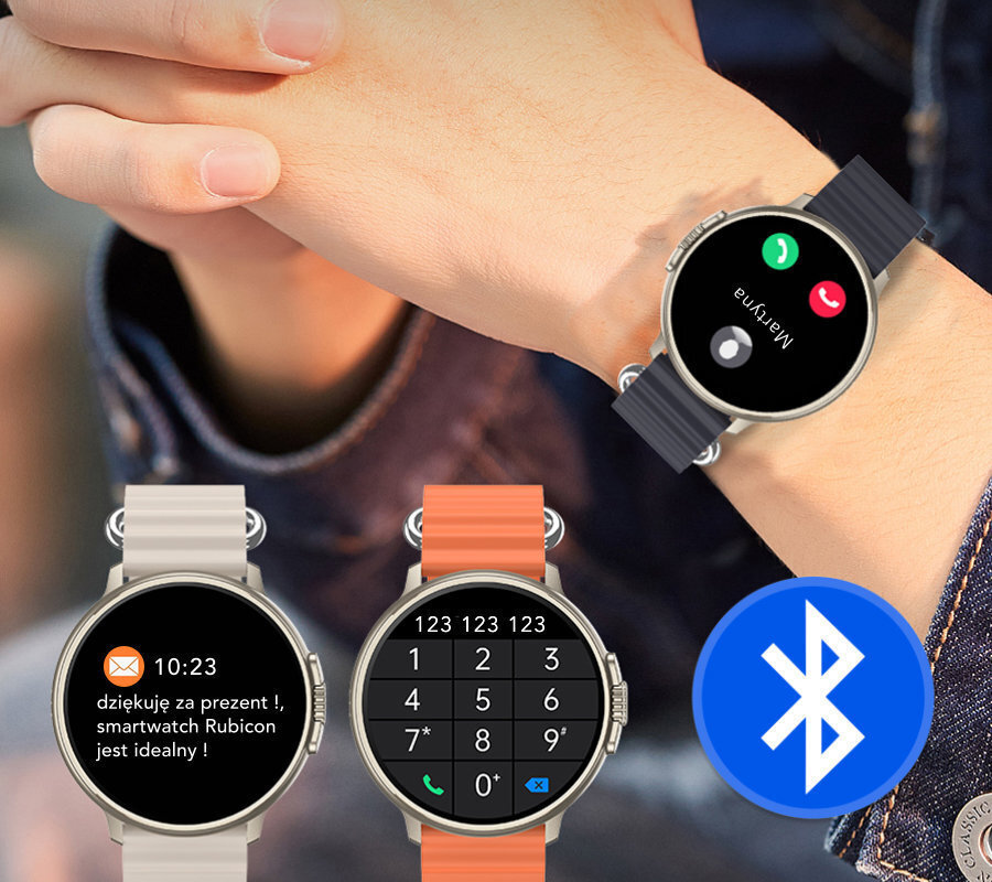 Rubicon RNCF15 Smartwatch (Gray) view 2