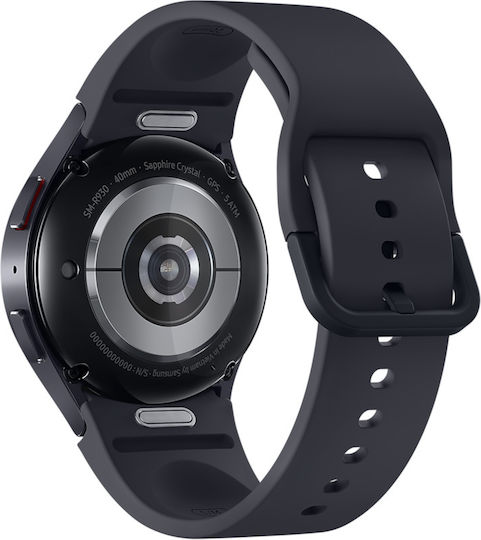 Samsung Galaxy Watch6 Bluetooth Aluminium 40mm Waterproof with Heart Rate Monitor (Graphite) view 4