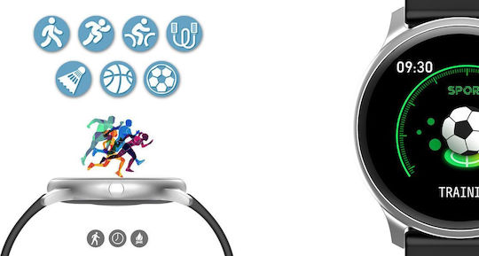G.Rossi SG005M 45mm Smartwatch (Black) view 2