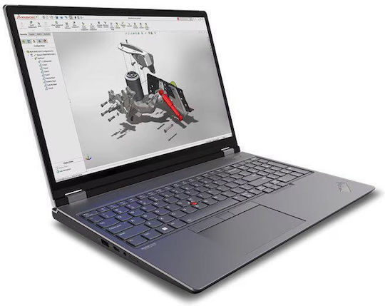 Lenovo ThinkPad P16 Gen 2 16" IPS QHD+ 165Hz (i7-13700HX/32GB/1TB SSD/RTX 3500 Ada/W11 Pro) Storm Grey (US Keyboard)