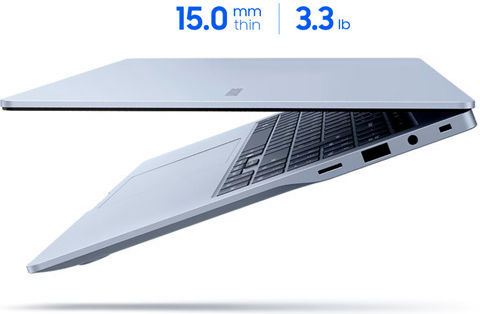 Samsung Galaxy Book4 Edge 15.6" FHD (Snapdragon-X Plus/16GB/1TB SSD/W11 Home) Sapphire Blue (US Keyboard) view 4