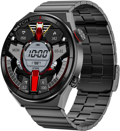AGBarr Battery Watch with Metal Bracelet Ansicht 3
