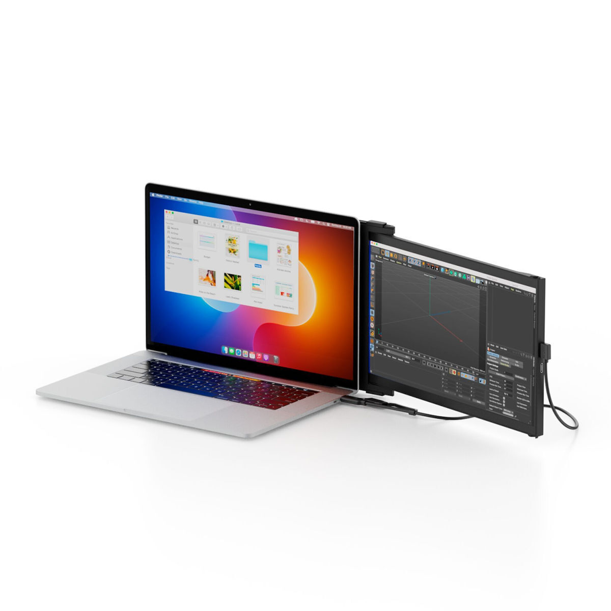 Mobile Pixels Duex Max DS Portable Monitor 14.1" FHD 1920x1080 view 4