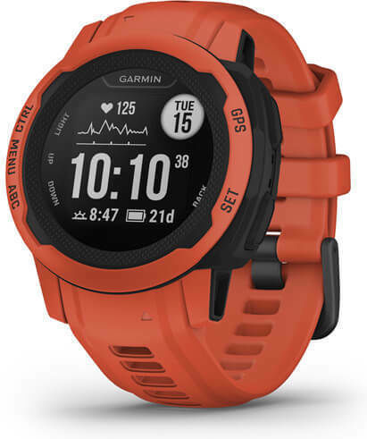 Garmin Instinct 2S 40mm Waterproof Smartwatch with Heart Rate Monitor (Poppy) view 2