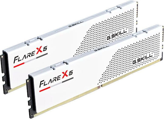 G.Skill Flare X5 DDR5 32GB RAM with 2x16GB Modules and Speed 6000 for Desktop F5-6000J2836G16GX2-FX5W
